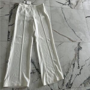 Zara Cream Wide Leg Women's Pants